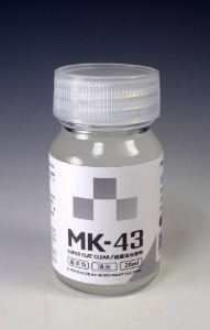 [MK-43] Super Flat Clear (18ml,무광)